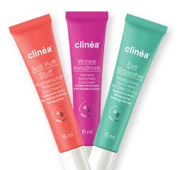 Clinea Wrinkle InstaShrink Αντιγηραντική Κρέμα Ματιών 15ml