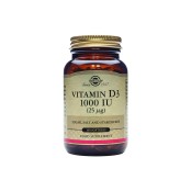 Solgar Βιταμίνη D3 1000IU 25 mg Vitamin D3 1000IU 25μg  100softgels