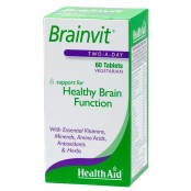 Ενισχυμένη Εγκεφαλική Λειτουργία Brainvit™ Health Aid Tabs 60 Τμχ