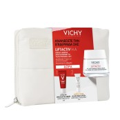 Vichy Promo Liftactiv H.A. Day Cream Κρέμα Ημέρας με Υαλουρονικό Οξύ 50ml & ΔΩΡΑ Liftactiv Specialist B3 Serum 5ml & Capital Soleil UV-Age Daily SPF50+ 3ml σε Λευκό Τσαντάκι