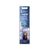 Oral-B Pro Kids 3+ Frozen Ανταλλακτικές Κεφαλές για Παιδική Ηλεκτρική Οδοντόβουρτσα σε Λευκό Χρώμα 2τμχ