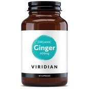 Viridian Organic Ginger 400mg 30caps