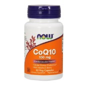 Συνένζυμο Q10 CoQ10 100mg Now 30 vcaps