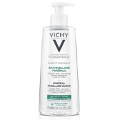 Νερό Καθαρισμού Προσώπου & Ματιών Purete Thermale Micellar Mineral Water Mixed or Oily Skin Vichy 400 ml