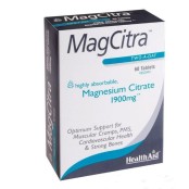 Κιτρικό Μαγνήσιο MagCitra Health Aid Tabs 60 Τμχ