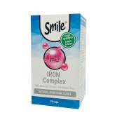 Smile Iron Complex Φυσικός Σίδηρος 30 κάψουλες