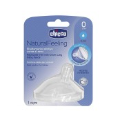 Chicco Θηλή Σιλικόνης Με Κλίση Αργής Ροής Natural Feeling 0Μ+ 1 units