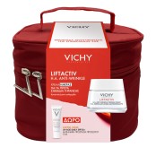 Vichy Promo Liftactiv H.A. Κρέμα Αντιγήρανσης για Κανονική Μεικτή Επιδερμίδα 50ml & ΔΩΡΟ Capital Soleil UV-AGE Daily SPF50+ 15ml σε Κόκκινο Νεσεσέρ