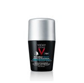 Vichy Deodorant 72H Invisible Resist Ανδρικό Αόρατο Αποσμητικό Κατά των Σημαδιών και της Έντονης Εφίδρωσης 50ml