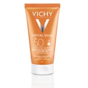 Αντηλιακή Κρέμα Προσώπου Μάτ Ideal Soleil Anti Brillance Toucher Sec SPF50 Vichy 50 ml