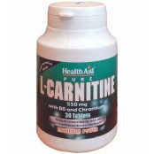 Για Μετατροπή Λιπαρών Οξέων Σε Ενέργεια L-Carnitine (550mg) Health Aid Tabs 30 Τμχ