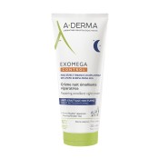 A Derma Exomega Control Repairing Emollient Night Cream Επανορθωτική Μαλακτική Κρέμα Νυκτός 200ml