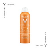 Vichy Capital Soleil Invisible Protective Mist Αντηλιακό Αόρατο Ενυδατικό Mist Σώματος SPF50+ 200ml