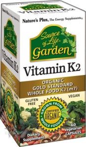 Natures Plus Βιταμίνη K 120 mcg Garden Vitamin K2 120 mcg  60 vcaps