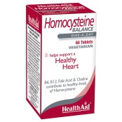 Health Aid Homocysteine Balance Συμπλήρωμα Διατροφής για την Φυσιολογική Λειτουργία της Καρδιάς 60 Tablets