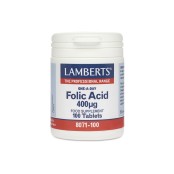 Lamberts Φολικό Οξύ 400μg Folic Acid 400μg One A Day 100tabs