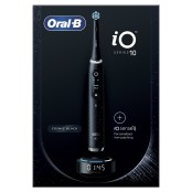 Oral-B iO Series 10 Cosmic Black Hλεκτρική Οδοντόβουρτσα με Τεχνητή Νοημοσύνη και Θήκη Ταξιδιού σε Μαύρο Χρώμα