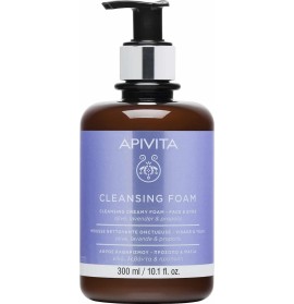 Apivita Cleansing Foam Αφρός Καθαρισμού Προσώπου & Ματιών με Ελιά & Λεβάντα 300ml