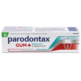 Parodontax Toothpaste Gum and Breath & Sensitivity Οδοντόκρεμα για Προβλήματα Ούλων & Ευαίσθητα Δόντια 75ml