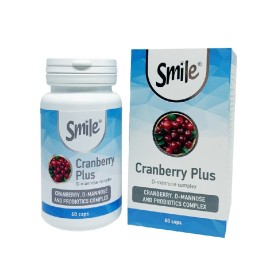 Smile Cranberry Plus Συμπλήρωμα Διατροφής με D-Mannose Cranberry & Προβιοτικά 60caps