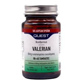 Quest Promo Valerian 83mg Extract Συμπλήρωμα με Εκχύλισμα Βαλεριάνας 90+45tabs