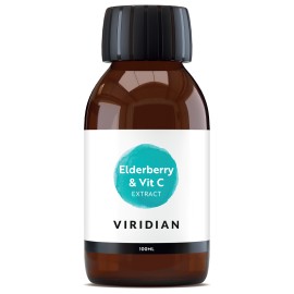 Viridian Organic Elderberry & Vit C Extract 100ml