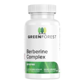 Green Forest Berberine Complex Συμπλήρωμα Διατροφής με Βερβερίνη 60 vcaps