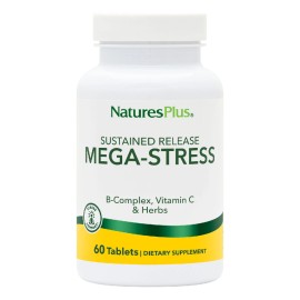 Natures Plus Mega-Stress Complex Συμπλήρωμα για το Άγχος 60 ταμπλέτες