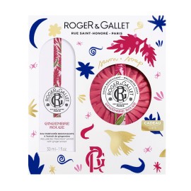 Roger & Gallet Christmas Promo Σετ Gingembre Rouge Eau Parfumee Bienfaisante Άρωμα 30ml & ΔΩΡΟ Αρωματικό Σαπούνι 100gr