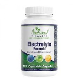 Natural Vitamins Electrolyte Formula Natural 100 φυτικές κάψουλες