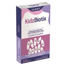 Quest KidzBiotix Συμπλήρωμα Προβιοτικών για Παιδιά 30 μασώμενα δισκία