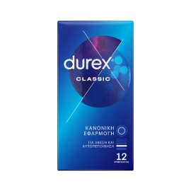 Προφυλακτικά Classic Durex 12 τμχ