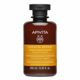 Apivita Keratin Repair Σαμπουάν Θρέψης & Επανόρθωσης για Ξηρά & Ταλαιπωρημένα Μαλλιά 250ml