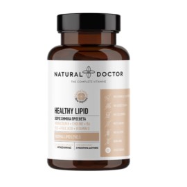 Natural Doctor Healthy Lipid Συμπλήρωμα Διατροφής για τη Φυσιολογική Ρύθμιση της Χοληστερίνης 90vcaps