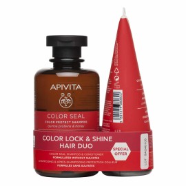 Apivita Promo Color Seal Σαμπουάν 250ml & Μαλακτική Κρέμα 150ml για Προστασία Χρώματος σε Ειδική τιμή