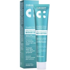 Curasept Protection Booster Gel Toothpaste Οδοντόκρεμα για καθημερινή χρήση Frozen Mint 75ml