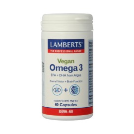 Lamberts Vegan Omega 3 Συμπλήρωμα Λιπαρών Οξέων Ω3 60caps