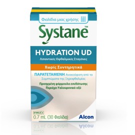 Systane Hudration UD Λιπαντικές Οφθαλμικές Σταγόνες 30x0,7ml