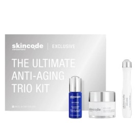 Skincode Exclusive The Ultimate Anti-Aging Trio Kit Cellular Anti-Aging Cream 24ωρη Αντιγηραντική Κρέμα Προσώπου 50ml  & Cellular Power Concentrate Serum Αντιγηραντικός Ορός Προσώπου 30ml & Cellular Eye Lift Power Pen Ορός Ματιών Roll-on 15ml