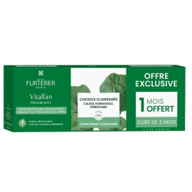 Rene Furterer Promo Vitalfan Progressive Συμπλήρωμα Διατροφής για την Προοδευτική Τριχόπτωση 3x30 κάψουλες