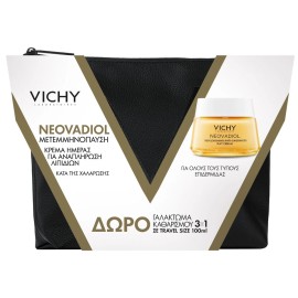 Vichy Promo Neovadiol Post-Menopause Κρέμα Ημέρας για τη Μετεμμηνόπαυση κατά της Χαλάρωσης SPF50 50ml & ΔΩΡΟ Purete Therma Γαλάκτωμα 3σε1 100ml σε Μαύρο Νεσεσέρ