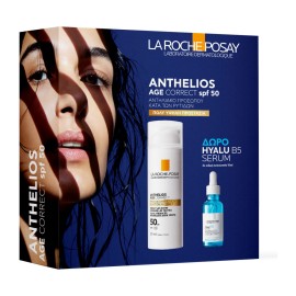 La Roche-Posay Αnthelios Promo Age Correct SPF50 Αντηλιακή Κρέμα Ενάντια της Φωτογήρανσης 50ml & ΔΩΡΟ Hyalu B5 Serum 10ml