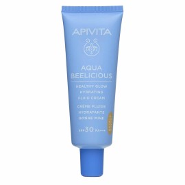 Apivita Κρέμα Προσώπου με Χρώμα Ελαφριάς Υφής SPF30 Aqua Beelicious 40ml