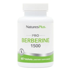 Natures Plus Pro Berberine 1500mg Συμπλήρωμα Διατροφής Βερβερίνη 60tabs