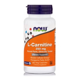 Now Foods L-Carnitine 250mg L-Καρνιτίνη 60caps