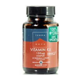 Terranova Vitamin K2 Complex 100μg Βιταμίνη Κ2 50vcaps