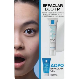 La Roche Posay Promo Effaclar Duo+M Ενυδατική Κρέμα Κατά των Ατελειών 40ml & ΔΩΡΟ Effaclar Gel Αφρός Καθαρισμού 50ml