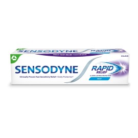 Sensodyne Rapid Relief Mint Οδοντόκρεμα για Γρήγορη Ανακούφιση από την Ευαισθησία 75ml