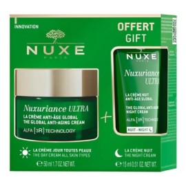 Nuxe Promo Nuxuriance Ultra Alfa [3R] The Global Anti-Aging Cream Αντιγηραντική Κρέμα Ημέρας 50ml & ΔΩΡΟ The Global Anti-Aging Night Cream Αντιγηραντική Κρέμα Νύχτας 15ml