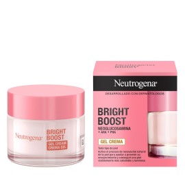 Neutrogena Bright Boost Κρέμα Gel Προσώπου Αντιγήρανσης και Λάμψης για όλους τους τύπους & τόνους επιδερμίδας 50ml